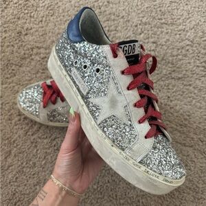 women’s sparkly golden goose size 40/9